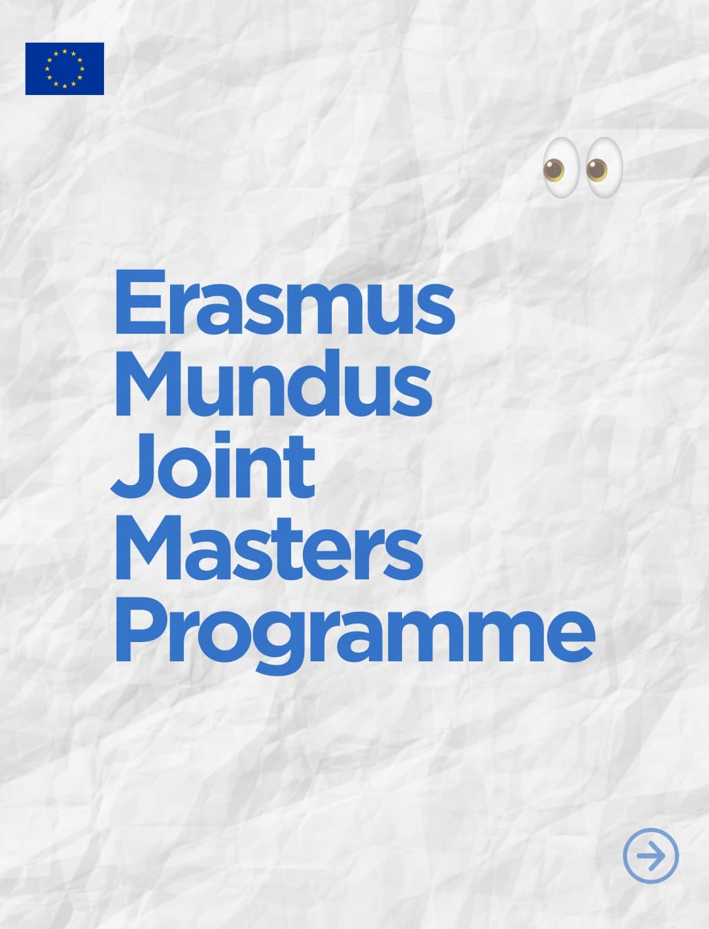Erasmus Mundus Joint Masters
