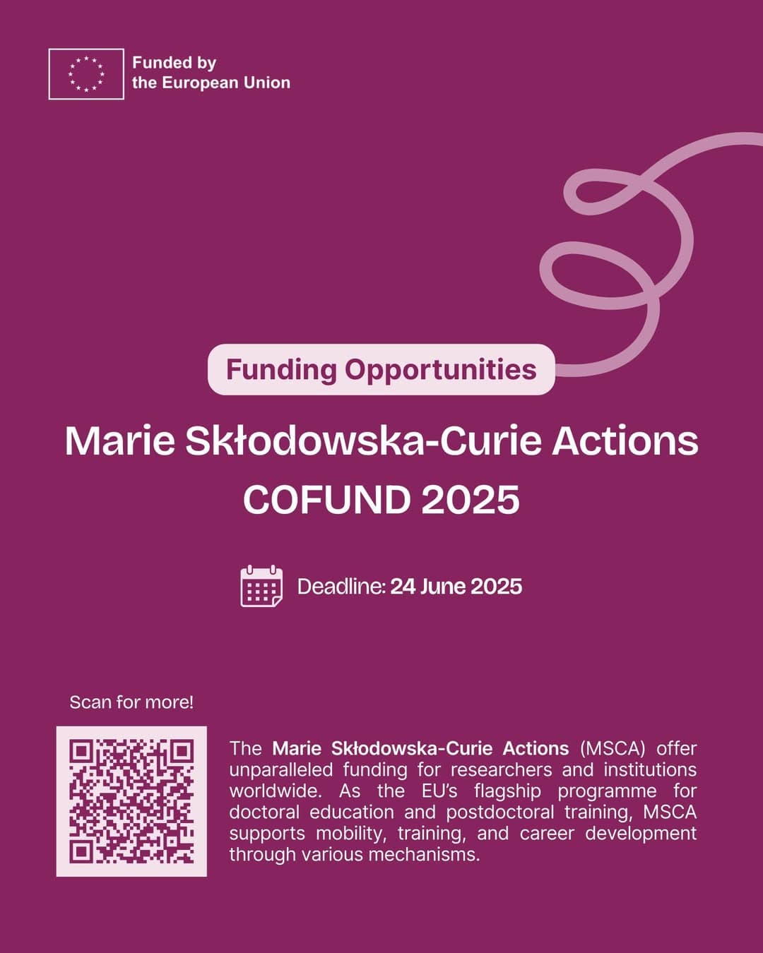 Marie-Sklodowska Curie Actions 2025 Series
